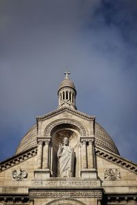 Low angle view of a montmartre 