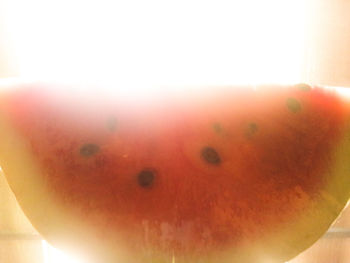 Sun shining through clouds