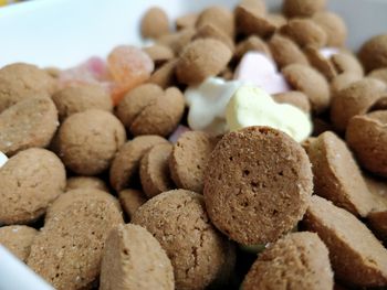 Close-up of cookies