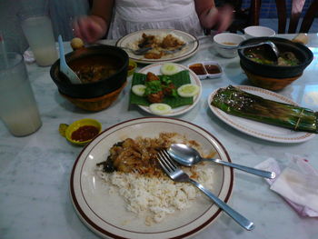 Close-up of food in bowl