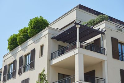 Low angle view of building against sky