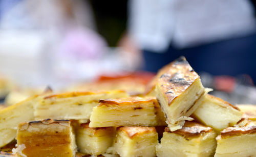 Close-up of food in plate