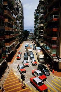 View of buildings in city