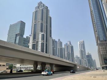 Skyscrapers in city