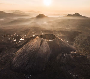 Aerial view of landscape