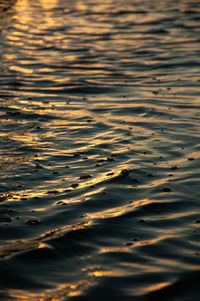 Full frame shot of rippled water