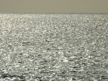 Close-up of water against sky