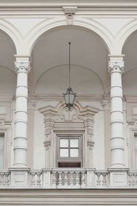 Low angle view of historical building