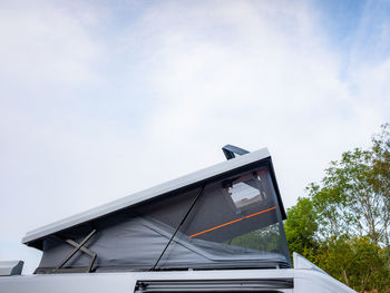 Low angle view of building against sky