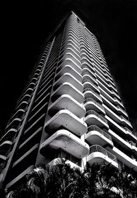 Low angle view of modern building