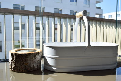 Close-up view of tea