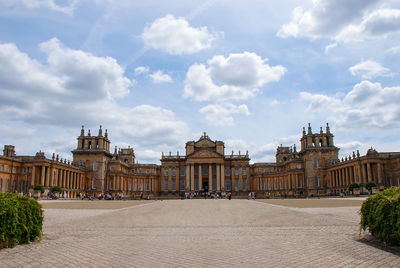 The magnificent blenheim palace is the ancestral home of sir winston churchill