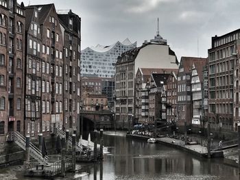 View of buildings in city