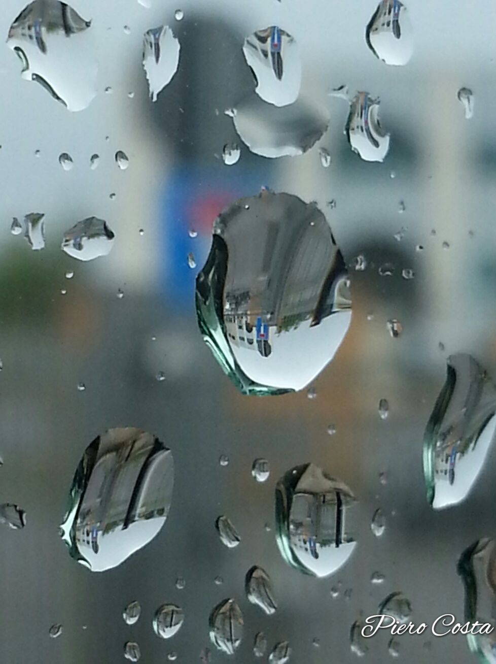 Wet glass