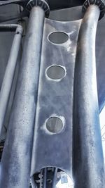 Low angle view of pipe