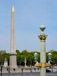 Low angle view of monument