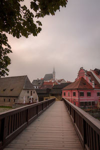Buildings in city against sky