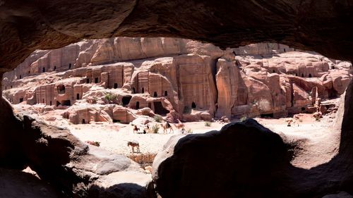 View of cave