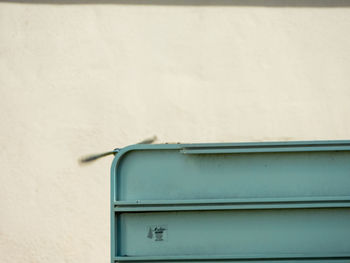 Close-up of yellow wall