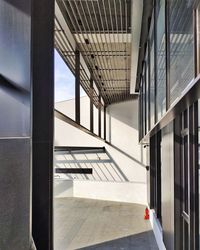 Interior of building