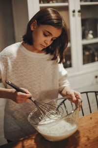 Young woman using mobile phone