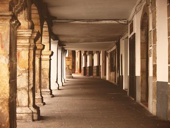 Corridor of building