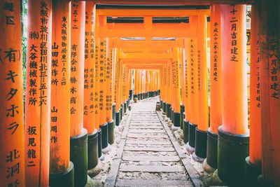 Corridor of temple