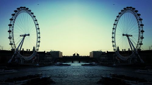 Ferris wheel against sky