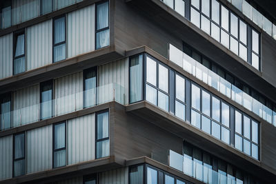 Low angle view of modern building