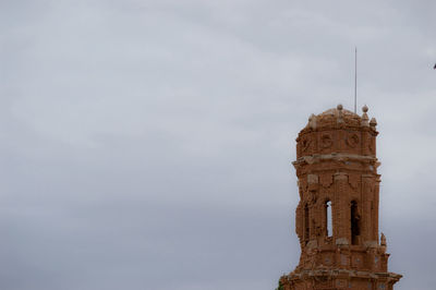 Low angle view of historical building against sky