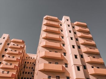 Low angle view of buildings against sky