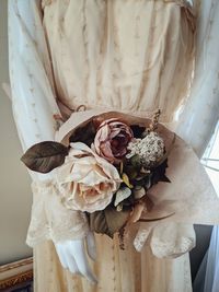 Close-up of rose bouquet