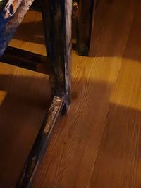 Full frame shot of hardwood floor