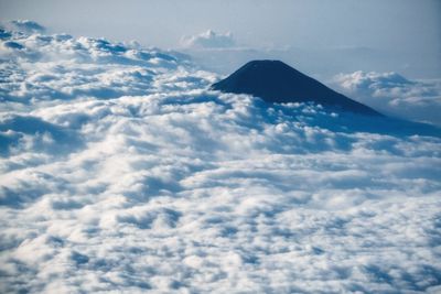 Low angle view of cloudscape against sky