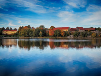 River with buildings in background