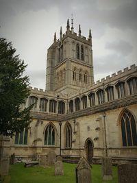 Low angle view of a church