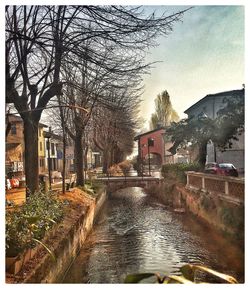 River with buildings in background