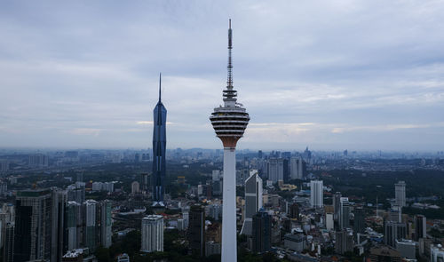 Cityscape against sky