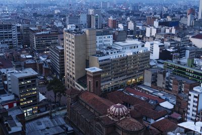 Aerial view of cityscape