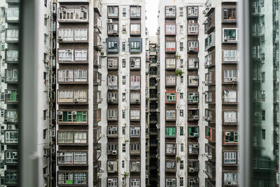 Full frame shot of residential building