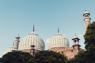 Cathedral against clear sky