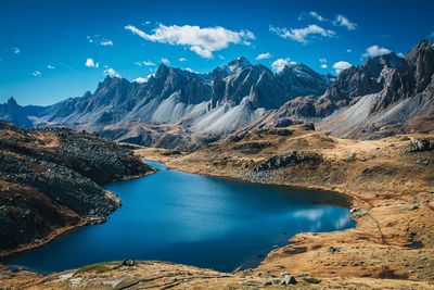 Lac long, névache, france