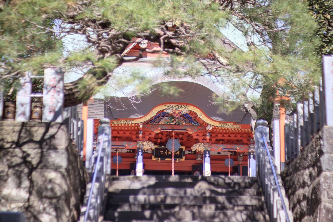 LOW ANGLE VIEW OF A BUILDING