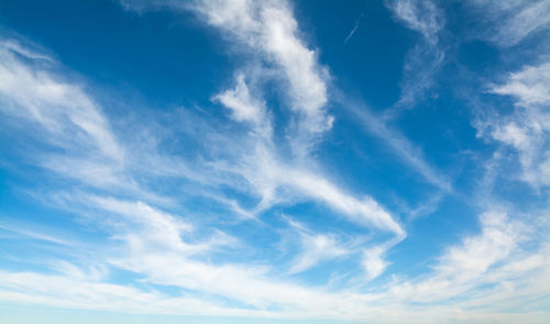 Low angle view of sky