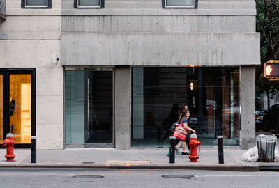 Modern storefront in upper east side of manhattan