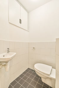 Interior of bathroom