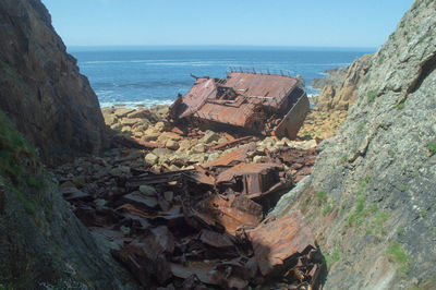 The rms mülheim wreck is in gamper bay which lies between sennen cove and lands end. 