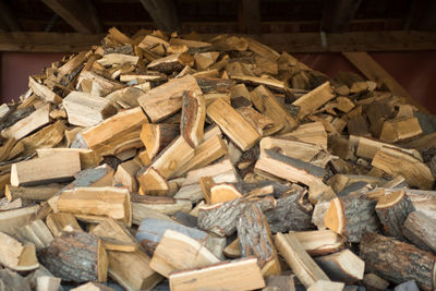 Stack of firewood
