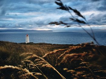 Lighthouse on beach