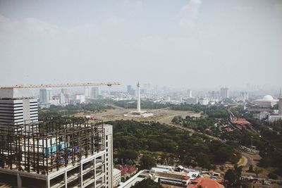 Buildings in city